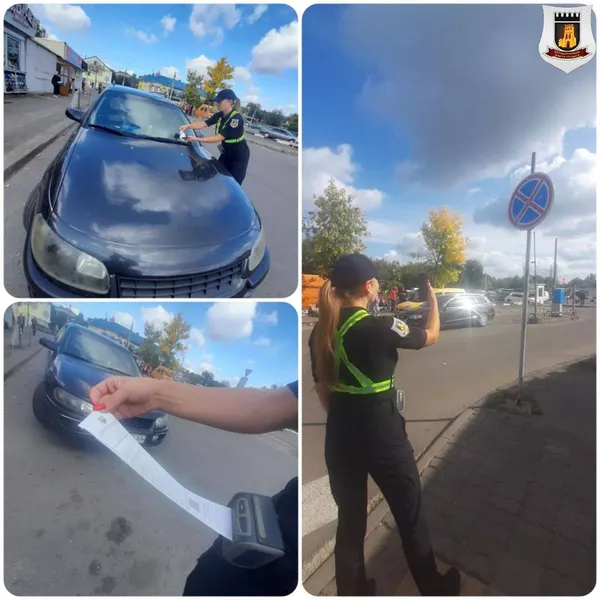 У Луцьку муніципали покарали водіїв за паркування у Старому місті (фото)