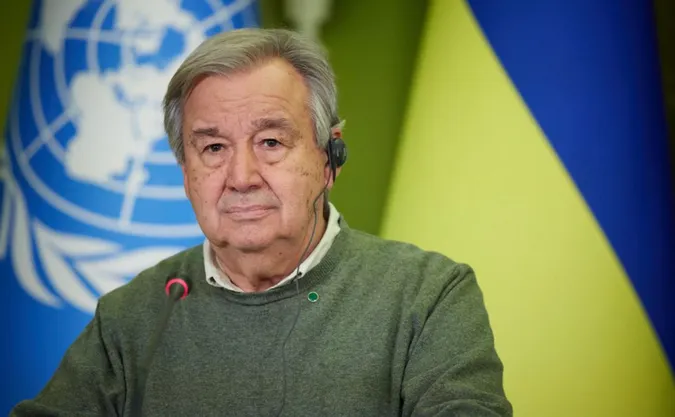 Генсек ООН Гутерреш вночі приїхав до Києва
