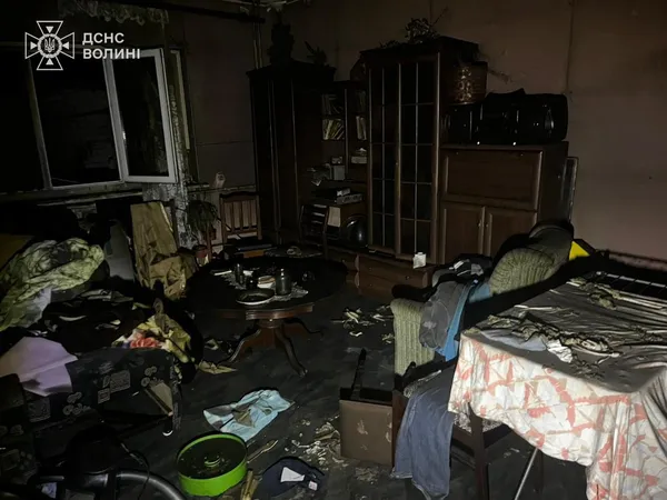 Трагедія у Володимирі: під час пожежі в будинку загинули двоє людей (фото)