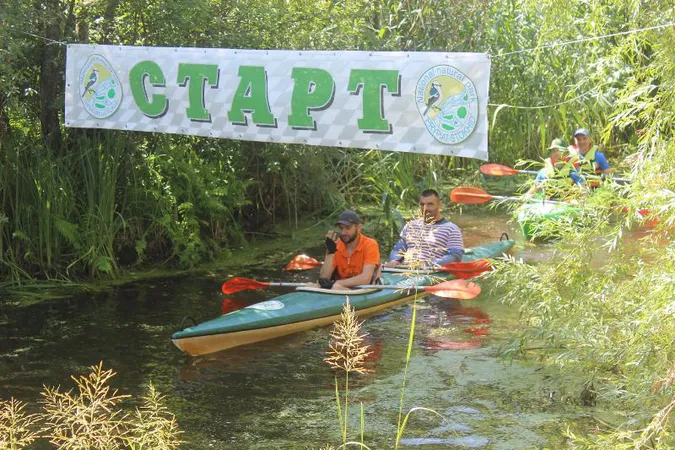 Поліська Амазонія: на Волині стартував фестиваль з екстремального водного туризму (фото)