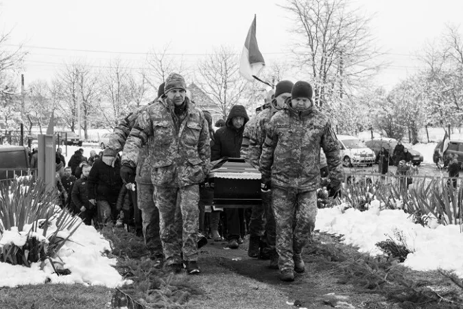 У Луцькій громаді провели в останню путь Сергія Куделю (фото)