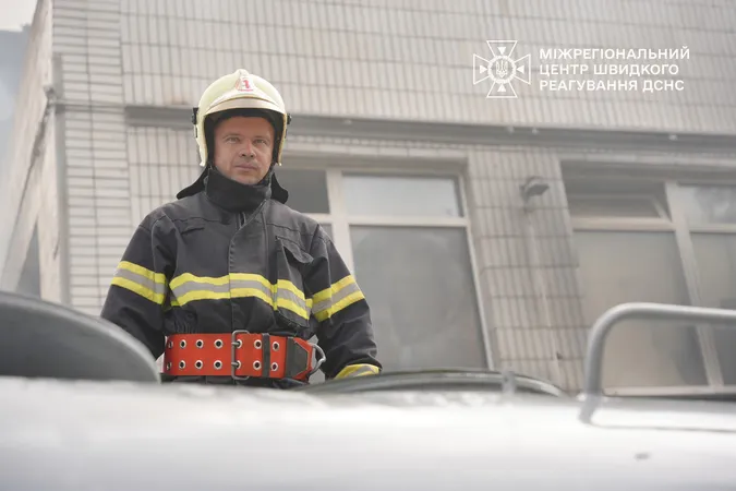 Понад 16 годин приборкували масштабну пожежу на підприємстві в Ромнах (відео)