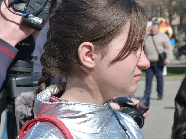 Зі смайликів, дерева та CD-дисків: у центрі Луцька – виставка писанок (Фото)