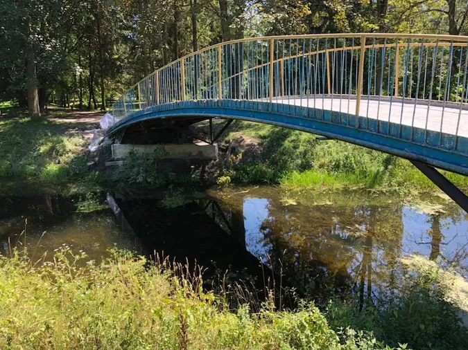 Містки у луцькому парку пофарбують і підсвітять (фото)