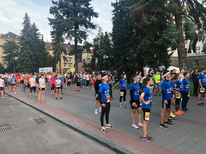 У Луцьку стартував ювілейний півмарафон (фото)