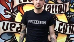 Лучанин набив собі на руці замок Любарта (фото)