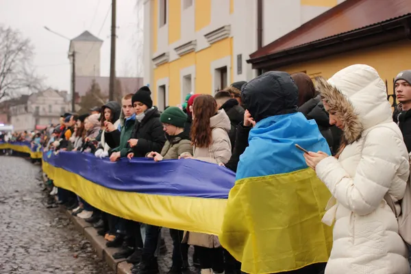 Тепер не просто формальність: як у Луцьку відзначали День Соборності (фото)