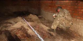 На Рівненщині археологи провели ексгумацію поховання часів Другої світової війни(фото)