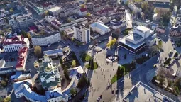Казковий Луцьк показали з висоти (відео) 