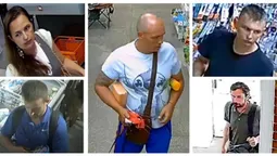 Крадіжки з магазинів у Луцьку: встановлюють особи п'яти зловмисників (фото)