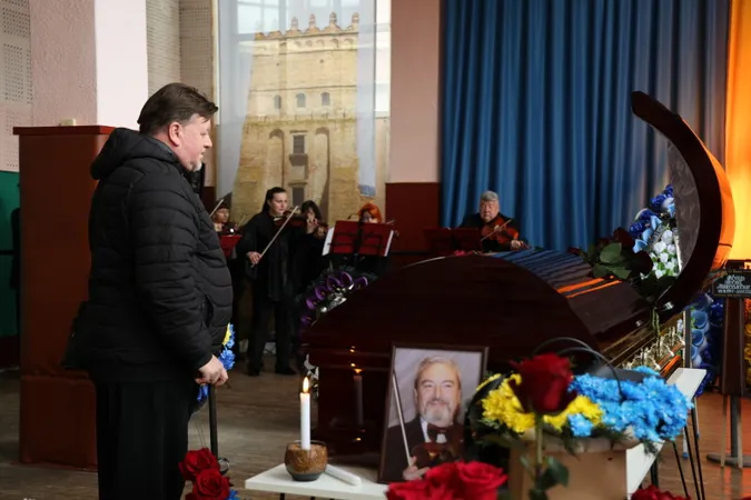 У Луцьку попрощались з видатним музикантом Товієм Рівцем (фото)