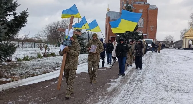 На Волині попрощалися із загиблим 34-річним воїном Сергієм Буйницьким (фото)