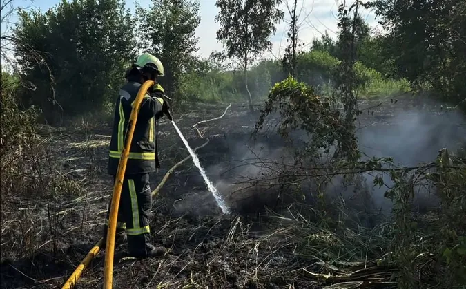 На Волині за добу ліквідували 4 пожежі: триває гасіння торфовищ (фото)