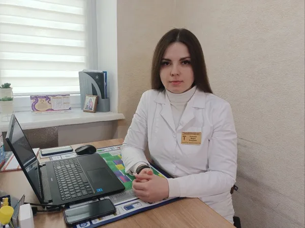 Сімейна лікарка Марія Романій . Суспільне Луцьк