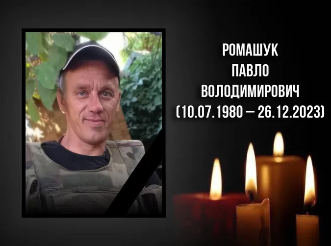 У Луцьку в лікарні помер захисник з Ковеля Павло Ромашук
