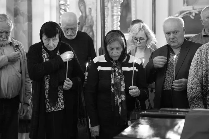 У Луцьку попрощалися з померлим у ворожому полоні Борисом Борисюком (фото)