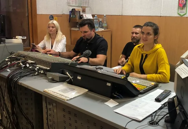 Режисерська команда працює весь ефір 