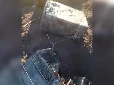 На кордоні Волині з Польщею виявили присипані рудою 1,5 тисячі пачок сигарет