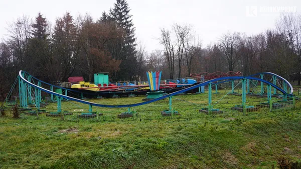 Тлін, безвихідь і бігуни: різдвяний ранок у луцькому парку (депресивні фото)
