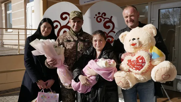 Дружина загиблого на війні волинянина народила дитину (фото)