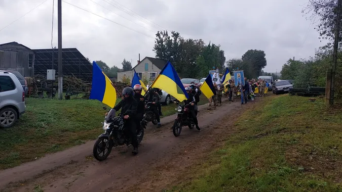 На Волині попрощалися із загиблим бійцем Василем Дуркотом (фото)