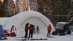 В Україні з'явився унікальний готель з льоду (фото)