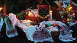 Бійці князівської бригади з Волині відзначили Великдень на фронті (фото)