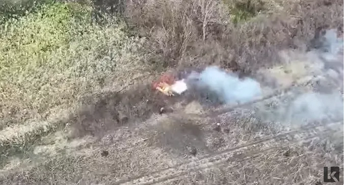 Воїни 14-ї ОМБр з ювелірною точністю скинули гранату з дрона у ворожу установку: що тепер з нею (відео)
