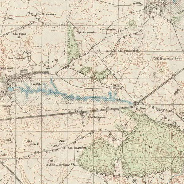 Військова карта СРСР 1930-х років