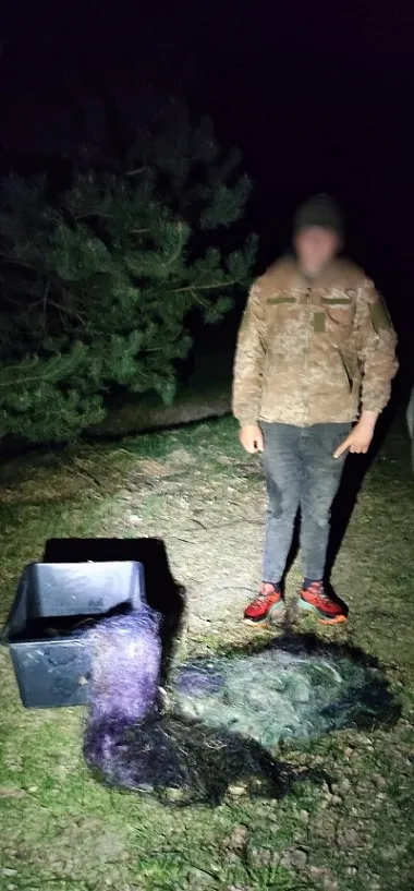 За незаконний улов «влетів» на 31 тисячу: на Волині спіймали браконьєра (фото)