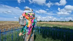 Росте з-під землі: на Волині кам'яний хрест збільшується у розмірах (фото)