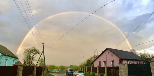 Над Луцьком розкинулась травнева веселка (фото)