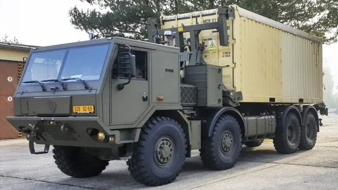Вантажівка Tatra Т-815-7 з колісною формулою 8×8. Фото: Tatra