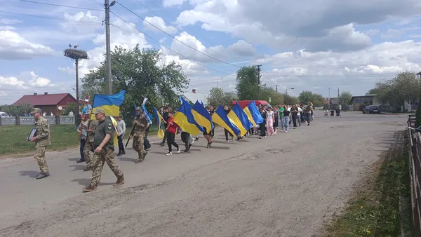 Назавжди 45: на Волині попрощалися з командиром міномета Олександром Басюком (фото)