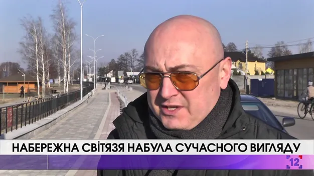 Як біля Світязя будують набережну за 12 мільйонів гривень (відео)