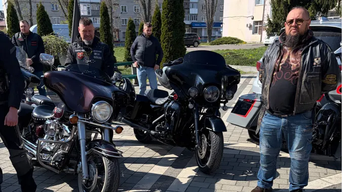 У Володимирі волинські байкери зібралися, щоб отримати благословення (фото)
