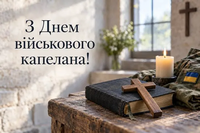 День військового капелана: привітання для тих, хто підтримує наших воїнів
