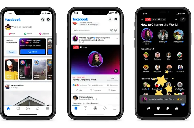 Facebook запустив аналог Clubhouse