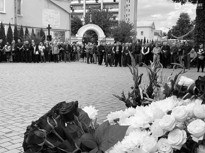 Луцьк у скорботі: місто прощається з забудовником Віктором Чорнухою (фото, відео)