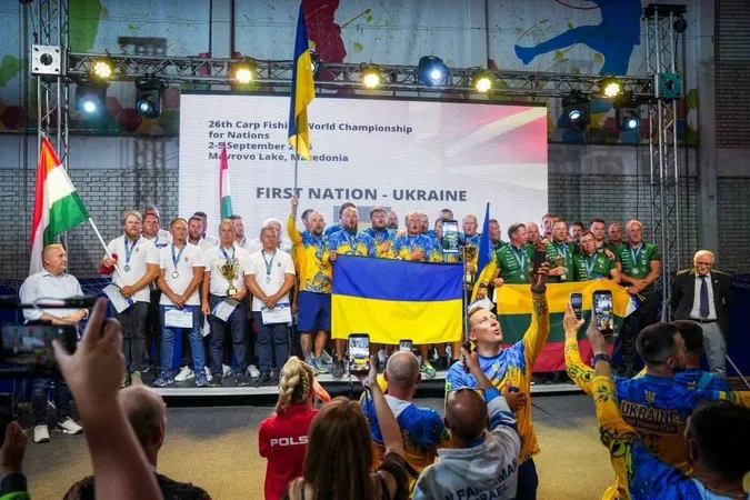 🏆🎣Національна збірна України – абсолютний чемпіон світу з ловлі коропа (фото)