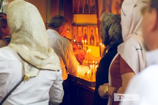 Як лучани на Трійцю освячували лепеху (фото)