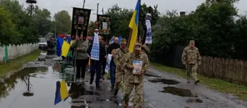 На Волині провели в останню земну дорогу воїна Віталія Щербачука (фото)