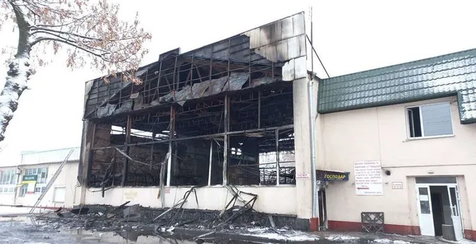 Поліція досі не знає, чому горів Центральний ринок у Луцьку