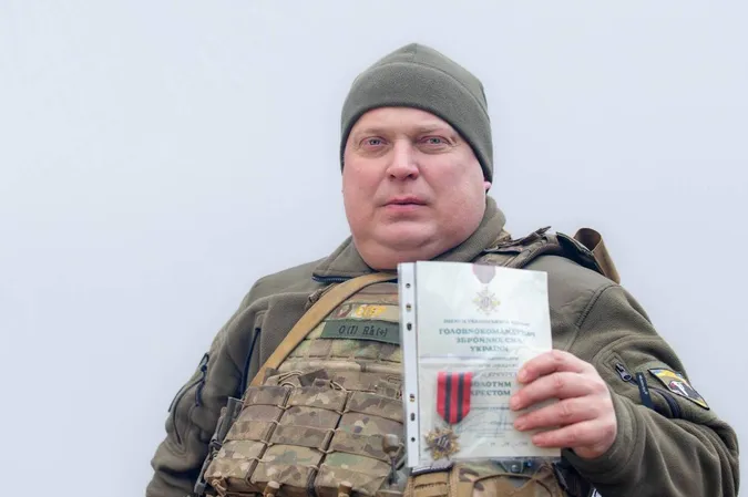 Волинського «Єгера» нагородили «Золотим хрестом» (фото)