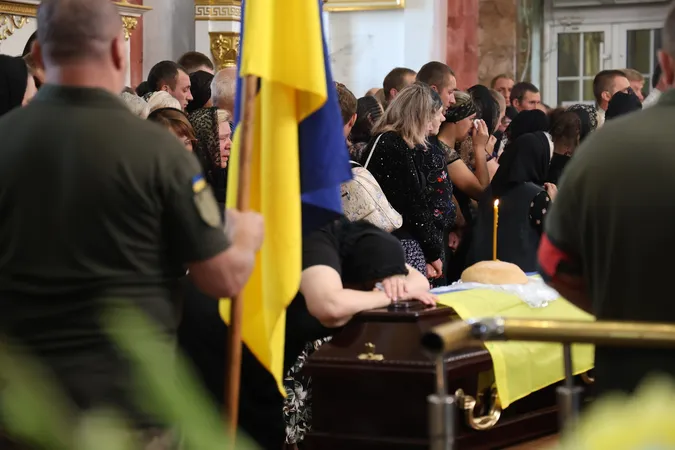 Лучани провели в останню дорогу Юрія Стельмащука та Віталія Бондарука (фото)