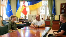 У Луцьку зустрілись зі звільненими з полону військовими (фото)