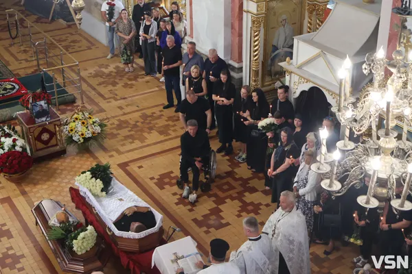Луцьк попрощався з Віталієм Бровіним