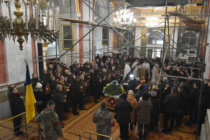 У Луцьку попрощалися із загиблим на Курщині Романом Басюком (фото)
