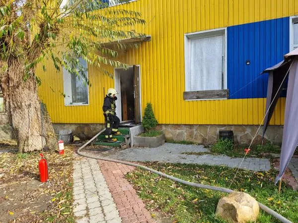 У Володимирі горів колишній комбінат молочних продуктів