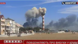 У Криму лунають вибухи: повідомляють, що під обстрілом – авіабаза рашистів (відео)